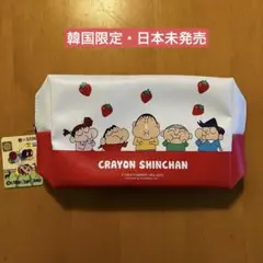 【韓国限定】日本未発売　クレヨンしんちゃん ポーチ
