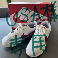 NIKE ホワイト/コルテッツ スニーカー