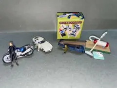 海洋堂制作「タイムスリップグリコ」4点セット