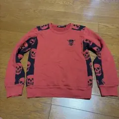 JOEY HYSTERIC キッズ トレーナー スカル柄 Mのサムネイル