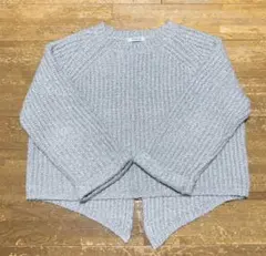 Cepica シルバーグレー 長袖ニット　フリーサイズ
