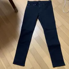 GU メンズ スキニーパンツ ブラック　値下げ