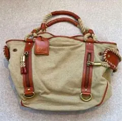 週末お値下げ！コールハーン　キャンパス地バッグ