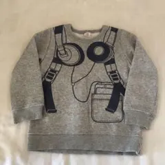 La Chiave グレー トレーナー 100cm