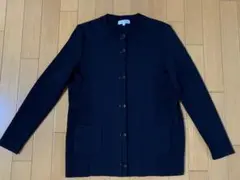 pierre cardin カーディガン　黒　42
