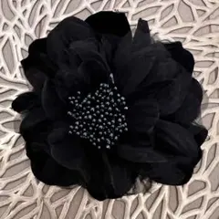 ナチュラルビューティーベーシック コサージュ ブラック系