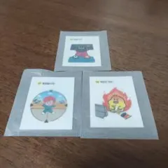 イカゲーム　シール　韓国　ステッカー 韓国版　3枚　ソンギフン