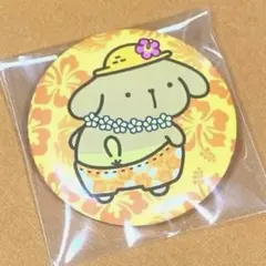 日焼け ポムポムプリン シークレット缶バッジ トコナツバケーション サンリオ