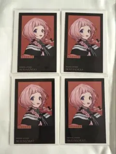 周央サンゴ　七次元生徒会　チェキ風カード