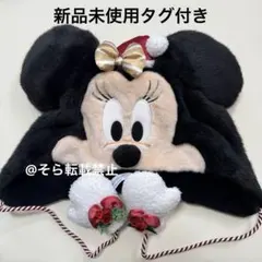ミニー ファンキャップ クリスマス 被り物 ディズニー
