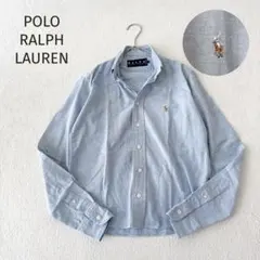 POLO RALPH LAUREN オックスフォードシャツ シャンブレー 刺繍Mのサムネイル