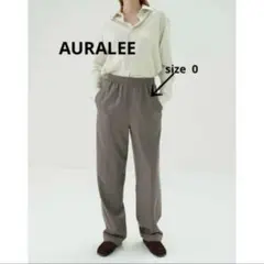 AURALEEオーラリーSUPER LIGHT WOOL EASY SLACKSのサムネイル