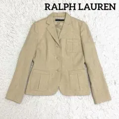 RALPH LAURENラルフローレン ウール ジャケット ヘリンボーン
