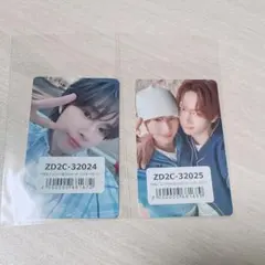 TWS TRY WITH US ラキドロ ユニバ トレカ　ギョンミン ヨンジェ