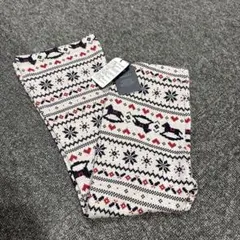 Cottoli ノルディック柄 レギンス 110 ジャガード