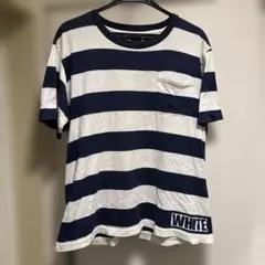White Mountaineering ボーダーポケットT