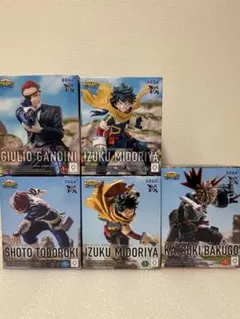 僕のヒーローアカデミア　THEMOVIE ユアネクスト　フィギュア５点セット