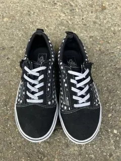 【本日限定】Vans オールドスクールドット柄スニカー22