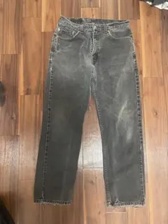 90s Levi’s 505 ブラックデニム フェード メキシコ製 34×30