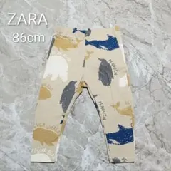 ZARA ベビーレギンス 86cm アニマル柄のサムネイル