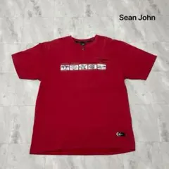 Sean John ショーンジョン Tシャツ ポロシャツ 半袖 プリントロゴ