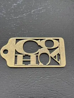 コーチ　キーホルダー　チャーム　メタル