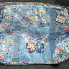 【新品未使用】ケアベア　CareBears　トラベルボストンバッグ　ブルー　青