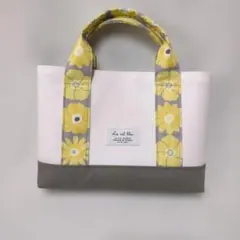 ミニトートバッグ　ハンドメイド