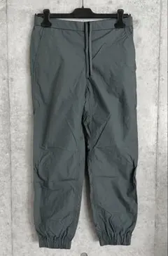 ユニクロ　U 旧タグ　ナイロン ジョガーパンツ M カーキ
