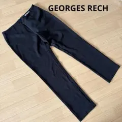 ⭕️【美品】GEORGES RECH ストレッチ スリムパンツブラック Mサイズのサムネイル