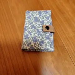 ハンドメイド 花柄カードケース