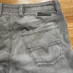 DIESEL グレー デニムパンツ
