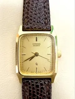 CITIZEN ドレッセル 腕時計 タンク スクエア ローマ - メルカリ