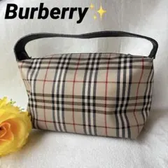 BURBERRY バーバリー ハンドバッグ アクセサリーポーチ ノバチェック