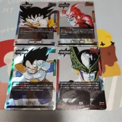 マンガブースター01　リーダーカード　4枚