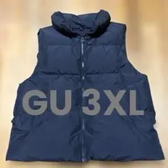 GU ダウンベスト ブラック　3XLサイズ