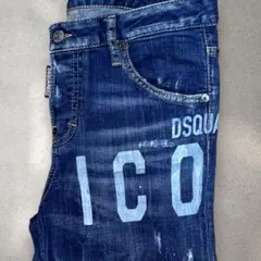 【美品 希少 レア】DSQUARED2 SKATER スケーター 青 38