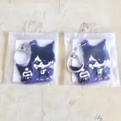 2個 ドズル社サンリオキャラクターズコラボラバーストラップ ぼんじゅうる×クロミ