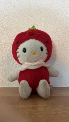 タグ・外袋なし】ご当地 ハローキティ 長野 信州 りんご マスコット