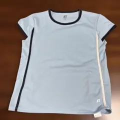 ［値下げ］ライトブルー メッシュ テニスウェア