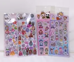 ラブブ　ちいかわ　ボンボンドロップシール　キラキラシール　まとめ売り