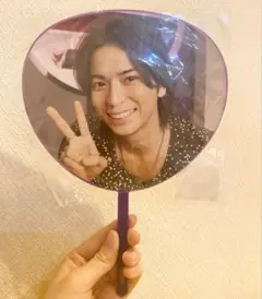 嵐 松本潤 5×10 ミニうちわ
