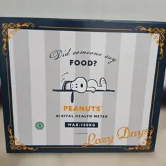 PEANUTS デジタルヘルスメーター 体重計のサムネイル