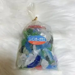 レインボーガラス 袋入　琉球ガラス　約515g