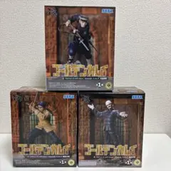 ゴールデンカムイ　フィギュア　鶴見中尉　月島軍曹　鯉登少尉　３個