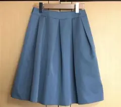 M-premier BLACK フレアスカート 38 ブルー