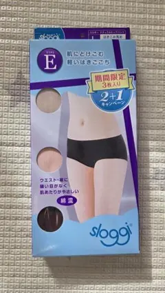 sloggi Natural Hip Pants Lサイズ 3枚セット