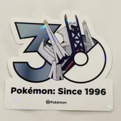 【韓国限定 ポケモン】30周年 記念ステッカージュラルドン
