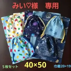 みい♡様★オーダーページ　巾着、ランチョンマット☆40×50