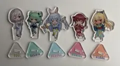 ホロライブ 極楽湯 3期生 アクリルスタンド ミニキャラver. コンプセット